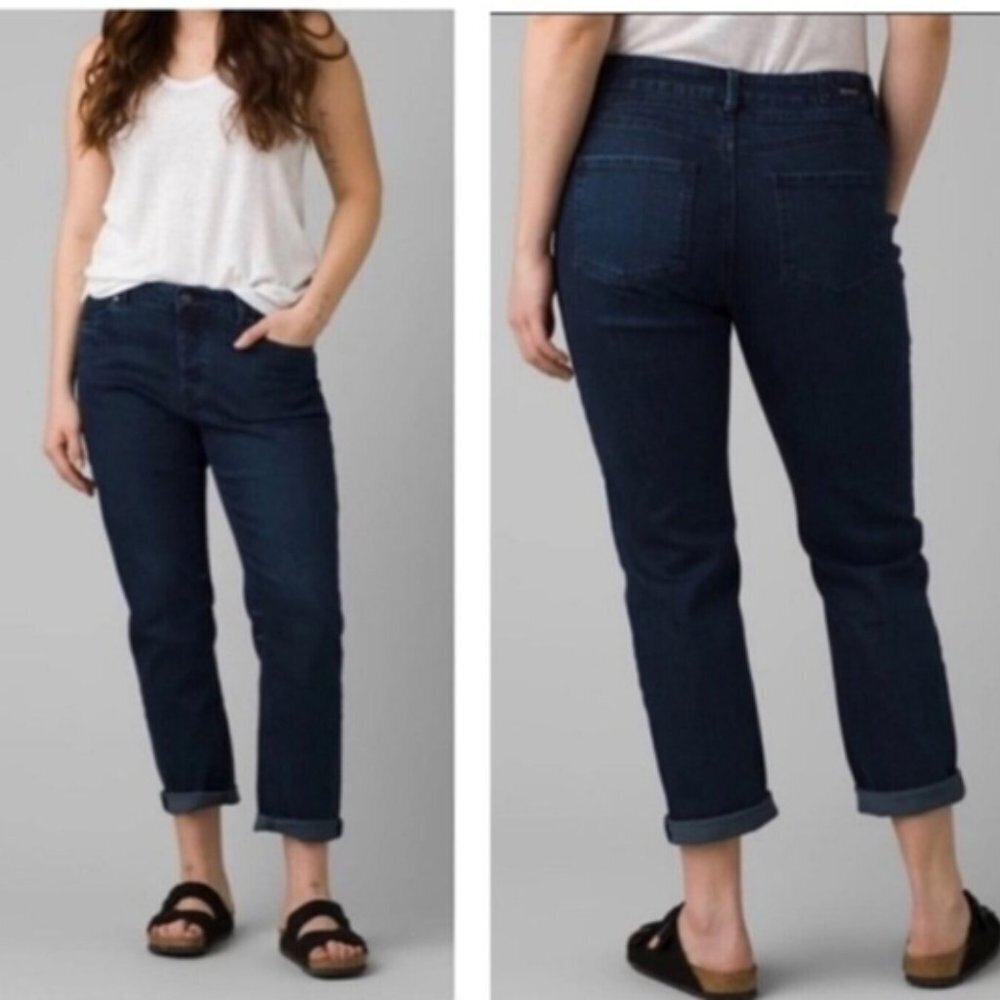 NEW Prana Women's Buxton Jean in  Deep Blue size 2